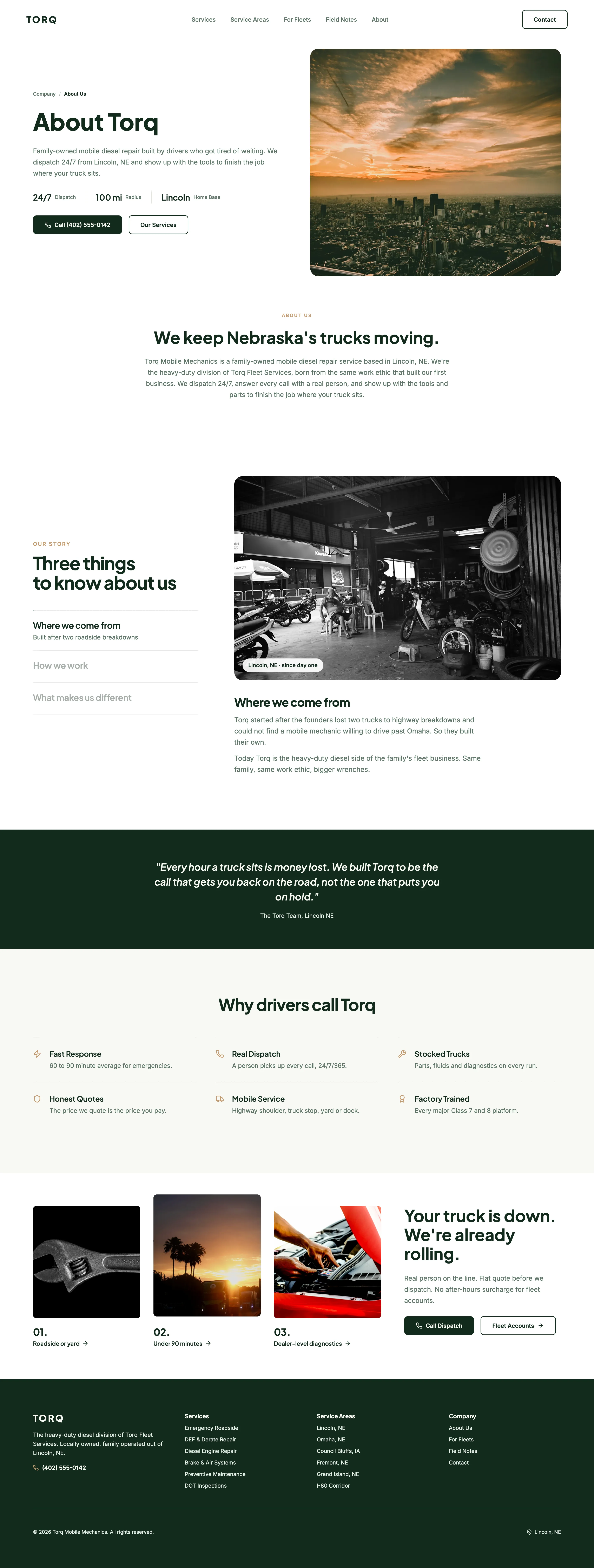 Mobile Mechanics about page